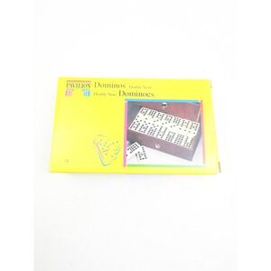 Pavilion Double Nine Dominoes Set with Case – Classic Family Game Vintage Style‎
